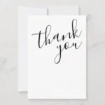 Elegant Thank You Card – Express Your Gratitude with Style!