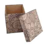Purple Damask Craft Gift Box - Image 5