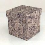Purple Damask Craft Gift Box - Image 4