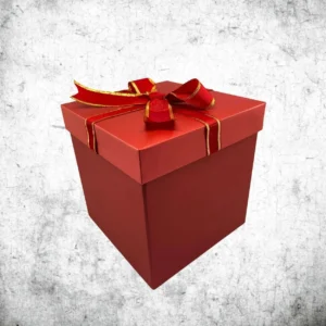 Red colour gift box for premium gift presentation