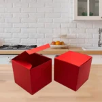Sturdy & Stylish Red Colour Mug Box – Perfect for Gifting & Storage - Image 5