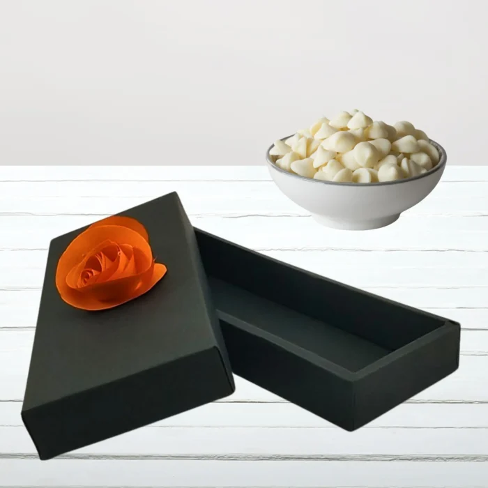 Elegant Black Colour Gift Box – Stylish & Sturdy for Sweets & Gifts - Image 1