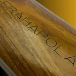 Teak Wood Eyeglasses Case with Velvet Inlay - Image 4