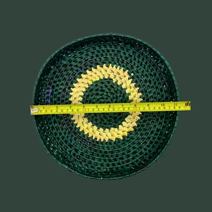 Large Green Palmyra Tray – 11x2 inch - Image 5