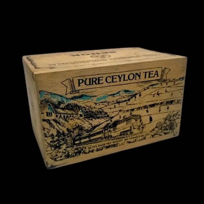Vintage Wooden Tea Box (without screen print) - Image 1