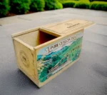 Vintage Wooden Tea Box (without screen print) - Image 2