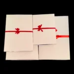 White Photo Frame Box With Red Ribbon - Image 3