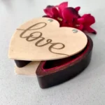 Heart-Shaped Box with "Love" Engraving - Image 5
