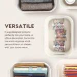 Plastic Storage Box With Lid - Image 4