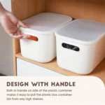 Plastic Storage Box With Lid - Image 7