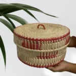 Kavili Basket with Lid – Perfect for Festive Tables