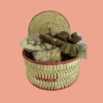 Kavili Basket with Lid – Perfect for Festive Tables - Image 2