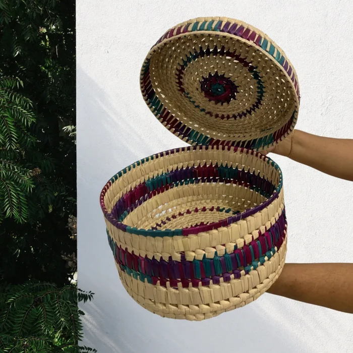 Palmyra Basket – Kavili Petti / Vegetable Storage - Image 1