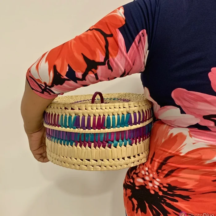 Palmyra Basket – Kavili Petti / Vegetable Storage - Image 3