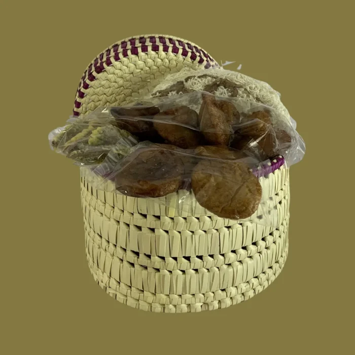 Purple Kavili Basket with Lid - Image 2