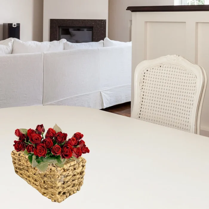 Kithul Basket for Table Decor – Home Décor & Organizer - Image 2