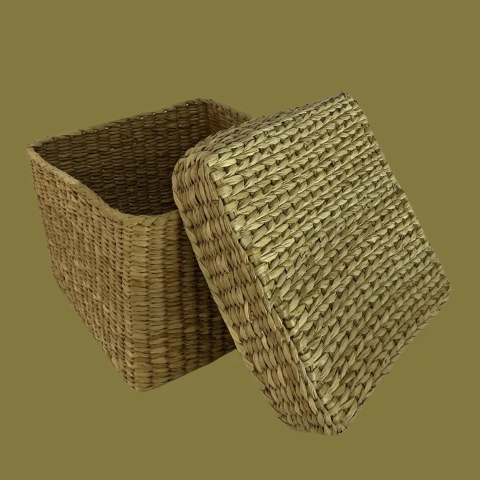 Rush And Reed Storage Box for Sinhala Tamil New Year or Kitchen Use - Image 3