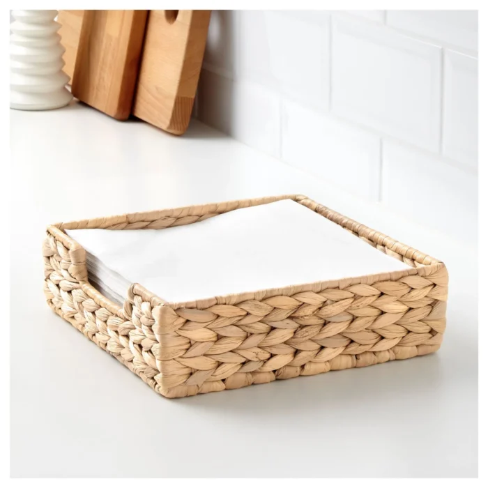 CISSAN napkin holder, water hyacinth - Image 2
