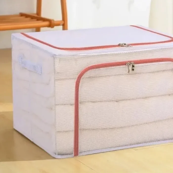 PVC MOONDAY ZIPPED STORAGE ORGANIZER BOX - Image 6