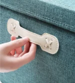 GREEN CUBE FOLDING STORAGE BOX WITH HANDLE - Image 2