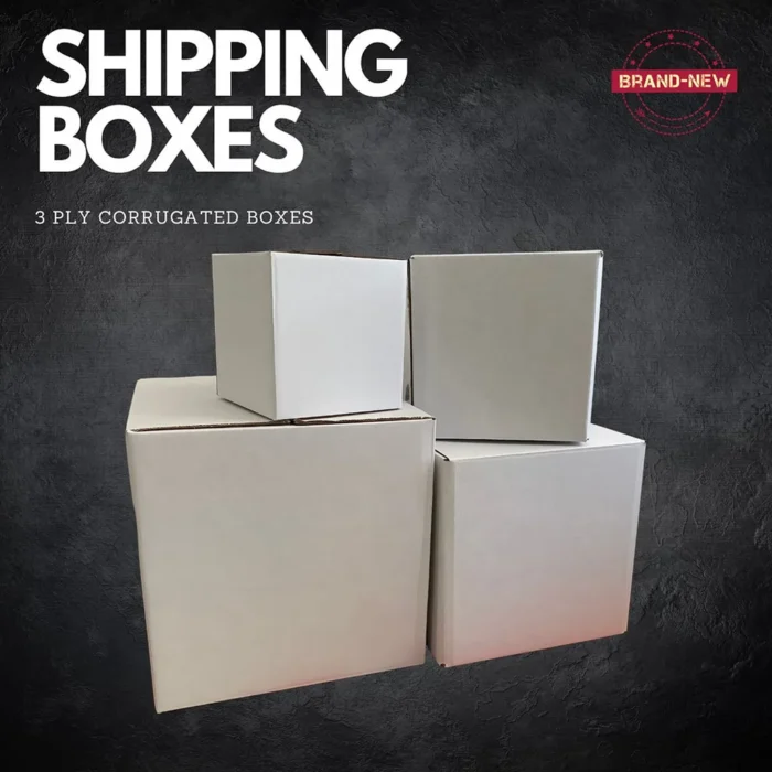 White Shipping Box – Durable Packaging Solution - Image 1