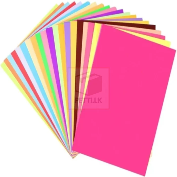 Light Pink Almond Color Metallic Paper - Image 2