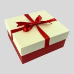 Luxury Red and Pink Gift Box with Ribbon