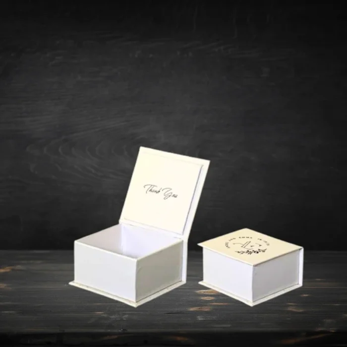 Wedding Cake Box With Custom Print (2.5″×2.5″×1.5″) - Image 3