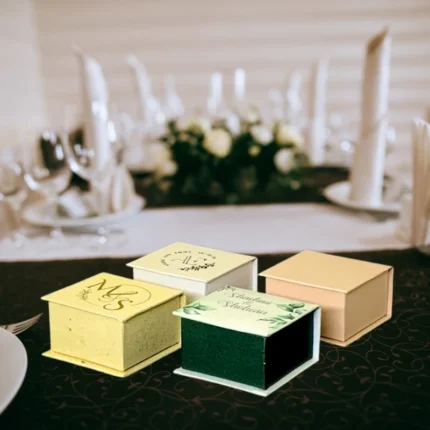 Wedding Cake Box with Custom Print