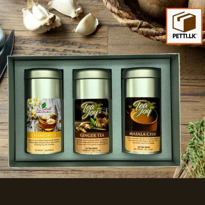 custom tea container gift box