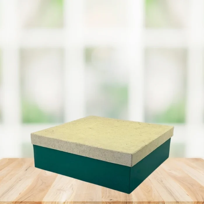 Recycled Paper Two Tone Gift Box