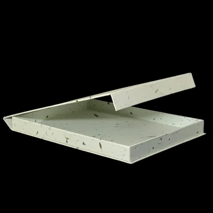 Recycled Paper Magnetic Presentation Box - A4 Size Eco Gift Box (Customizable) - Image 2