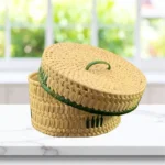 Palmyra Basket - Green Colour