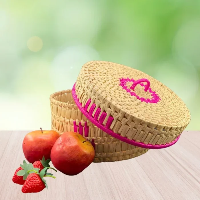 Palmyra Basket - Pink