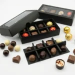 Black Chocolate Box - 8 peices - Image 2