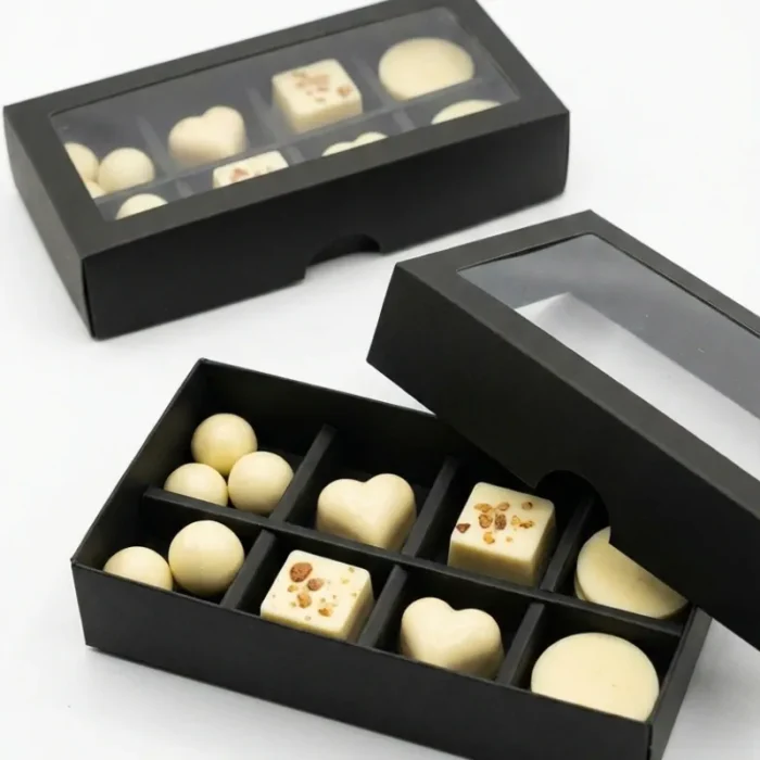 Black Chocolate Box - 8 peices - Image 5