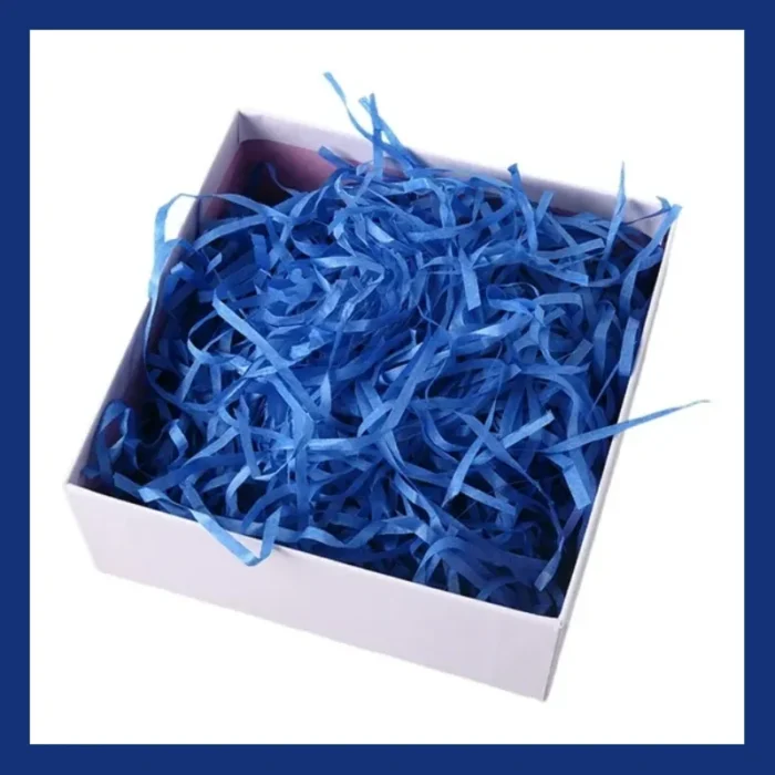 Dark Blue Shredded Paper Filler - Image 2
