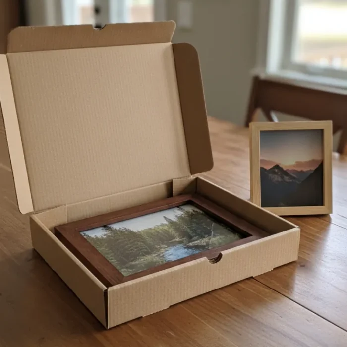 Corrugated Box For Photo Frame -18x14.6x1.5 inch (Frame Size 12x15 inch) - Image 2