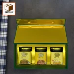 Book-Type Magnet Box with High - Gloss Cardboard Insert