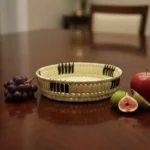 Natural Palmyra Tray – 10x2 Inch - Image 2
