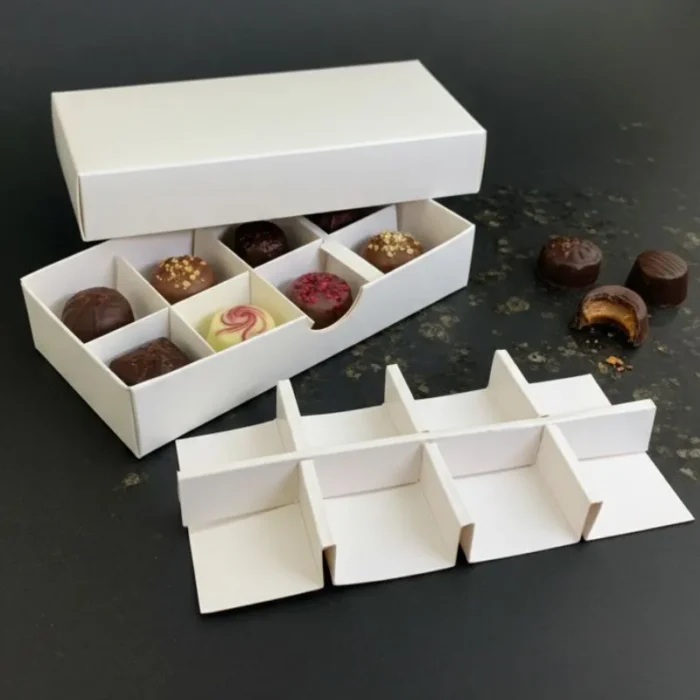 Chocolate Box with Thick Wall Separator - Image 1