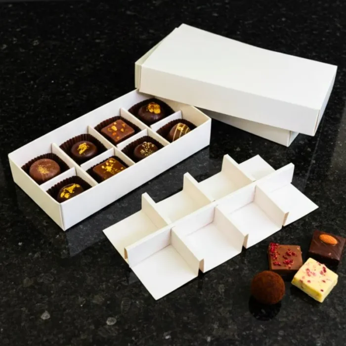 White Chocolate Box - 8 pieces - Image 6