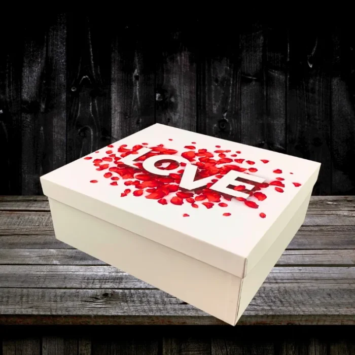 Love Gift Box -10X9X3.5 Inch - Image 1