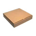 Unprinted Corrugated Pizza Box - 9X9X1.5 inch - Image 2