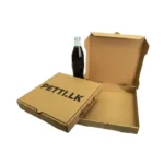 Unprinted Corrugated Pizza Box - 7X7X1.5 Inch