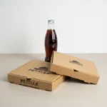 Unprinted Corrugated Pizza Box - 9X9X1.5 inch