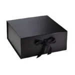 Black Folding Gift Box - 13x10x4.5 Inch - Image 5