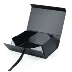 Black Folding Gift Box - 13x10x4.5 Inch