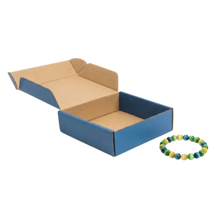 Premium Navy Blue Long Corrugated Mailer Box - 16.5x6x4 inch - Image 1