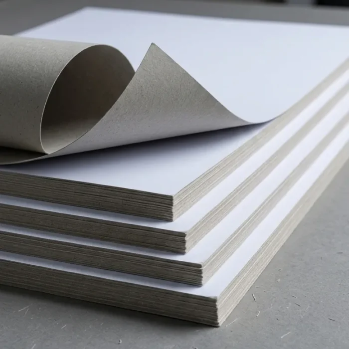 Box Board – White Top & Gray Back | 250 GSM - Image 1